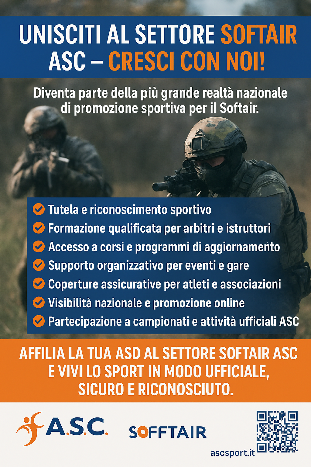 area invio documentazione asd 