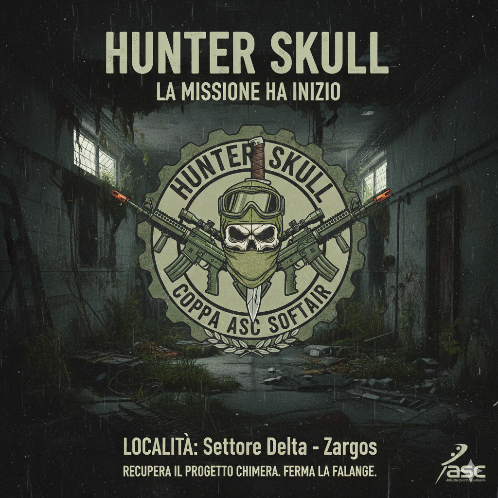 "Recupera il Progetto Chimera. Ferma la Falange.")  Hunter Skull:  L'Apocalisse Tattica È Iniziata. Sii il Cacciatore, non la Preda.