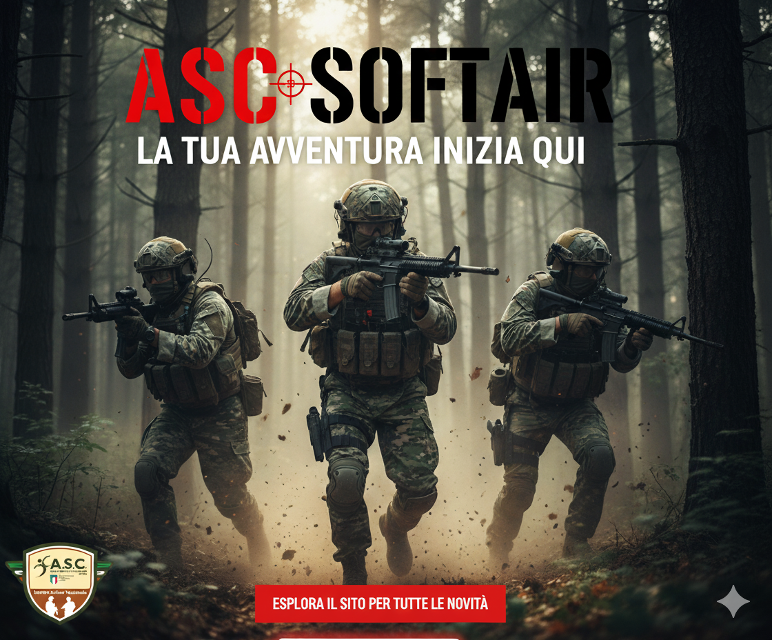 La Tua Base Operativa nel Softair Tattico. ASC.